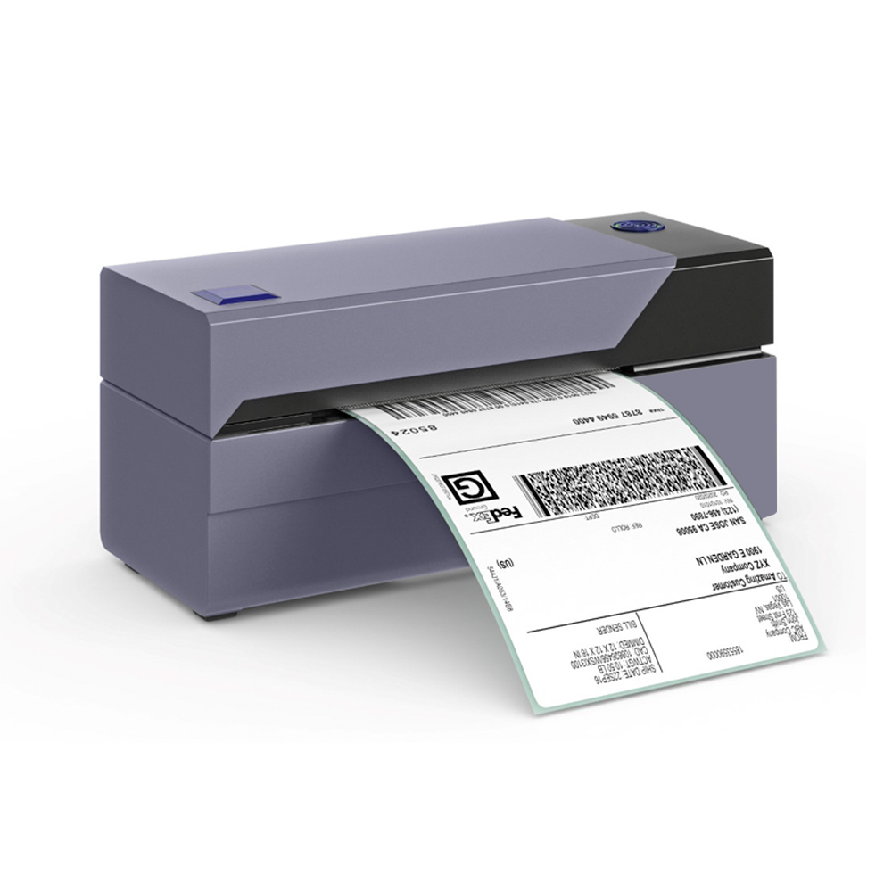 Barcode Printer - QIRUI 110mm Thermische Sticker Barcodeprinter QR-588