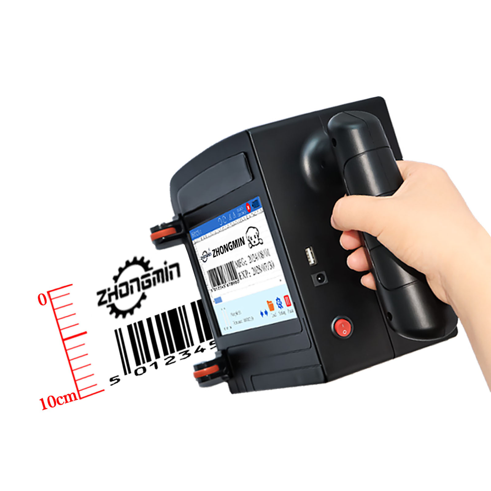 Ink Cartridge - ZM-C100 10CM draagbare handprinter met inkjettechnologie,