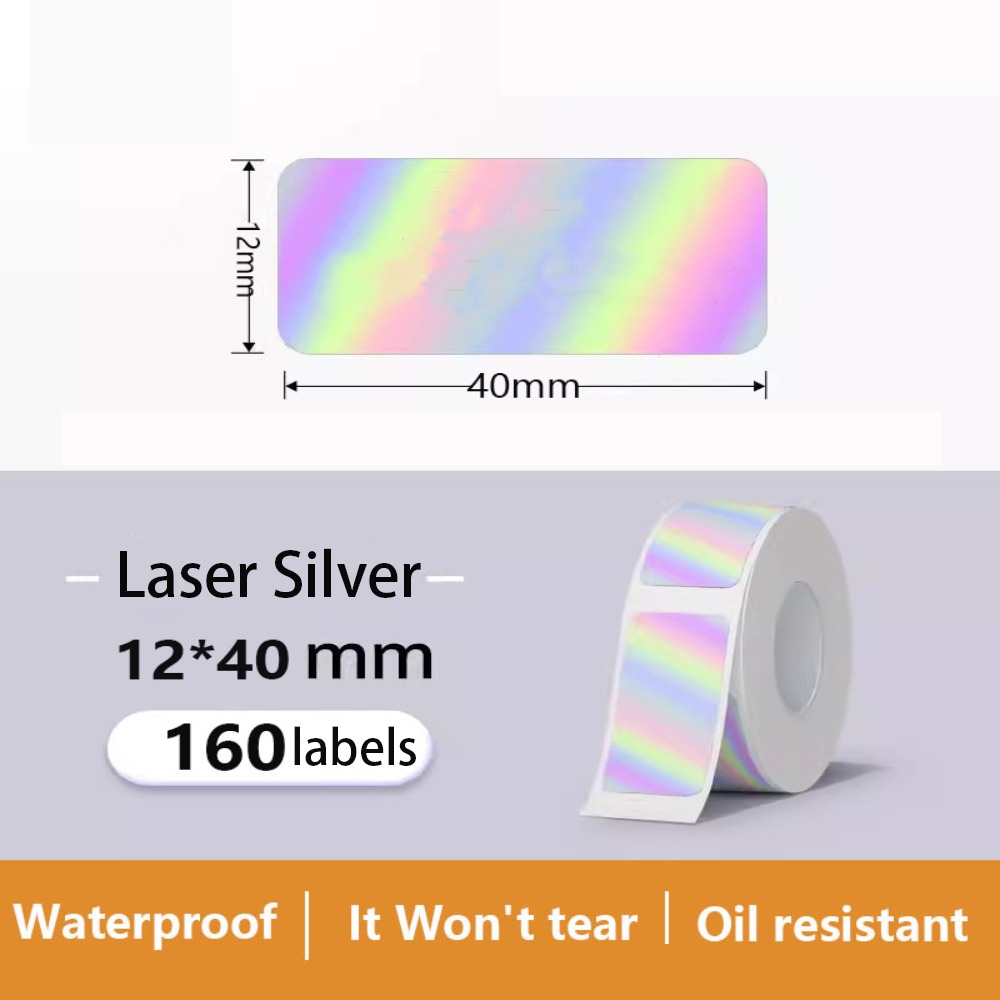 Label Maker - Nieuw, kleurrijk, zelfklevend etiketpapier voor etiketprinters,