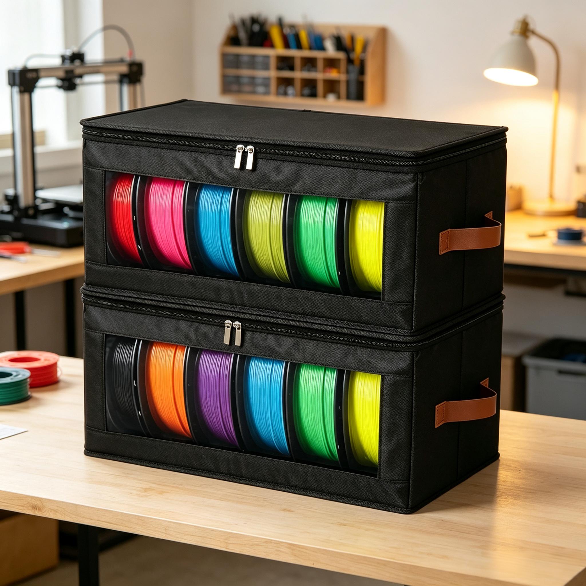 Commercial Fabric Printing Machine - Vochtbestendige 3D-printer filament opbergzak met transparant