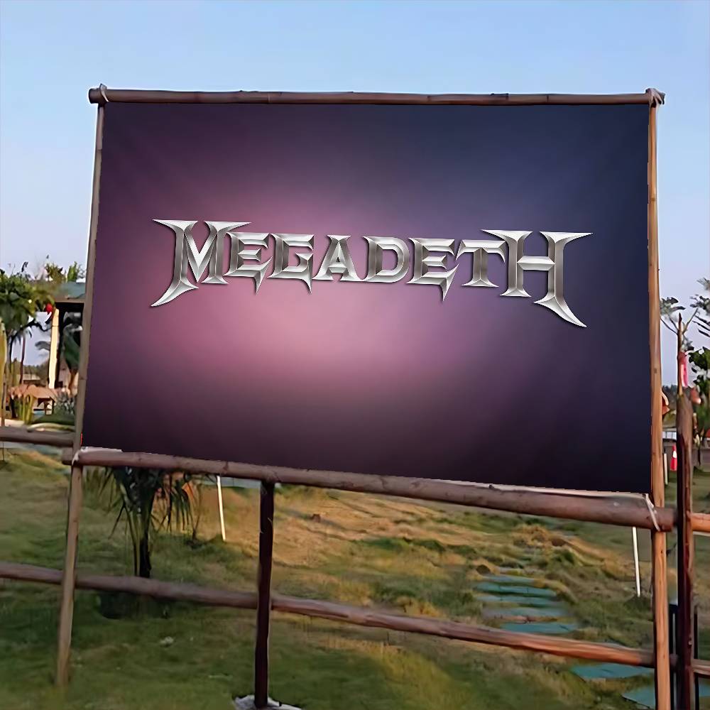 Commercial Printing Company - Rock Metal Band M-Megadeth Geavanceerde drukwerk