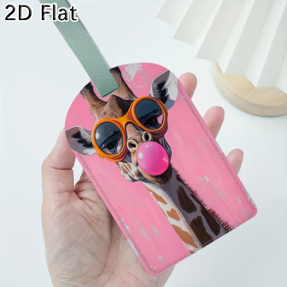 Schattige giraf bagagelabel re - Label Maker recensie en prijs