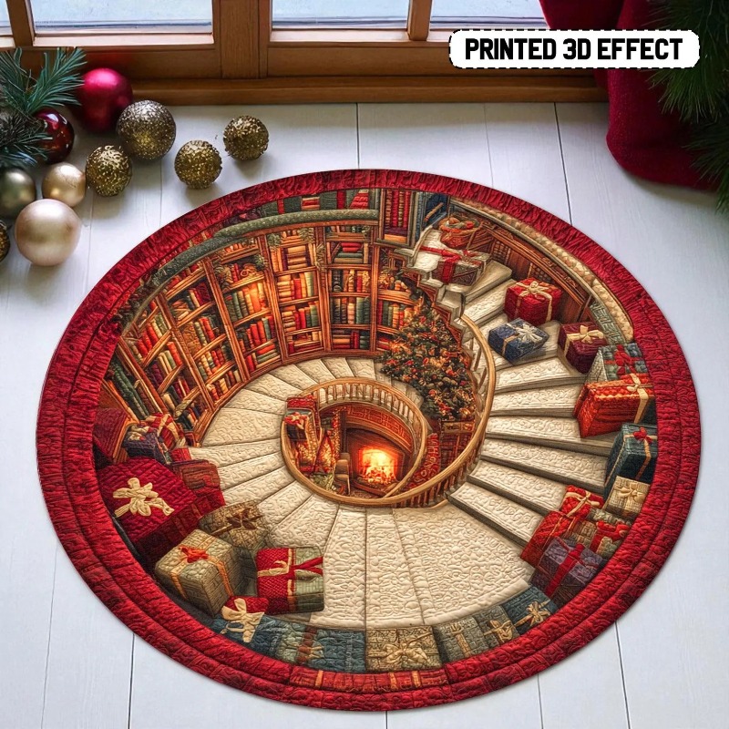 3D Boekbibliotheek Kersttapijt - Commercial Book Printing Machines recensie en prijs