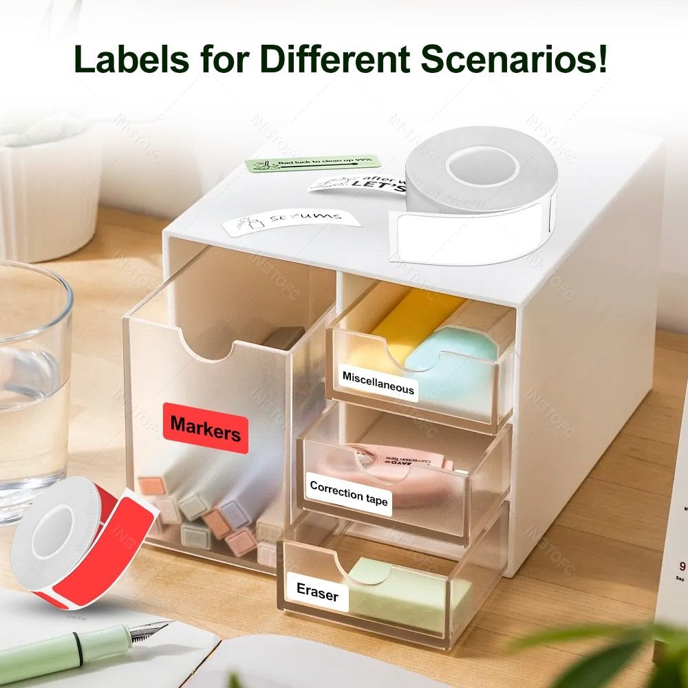 Nieuw, kleurrijk, zelfklevend  - Label Maker recensie en prijs