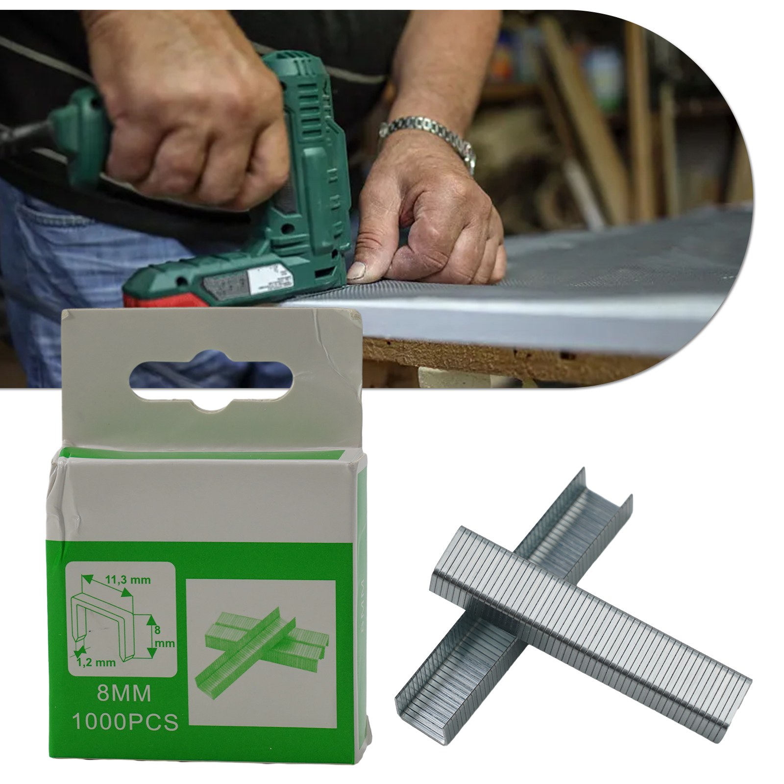1000 Stuks U/Deur/T Vormige Na - Stapler Heavy Duty recensie en prijs