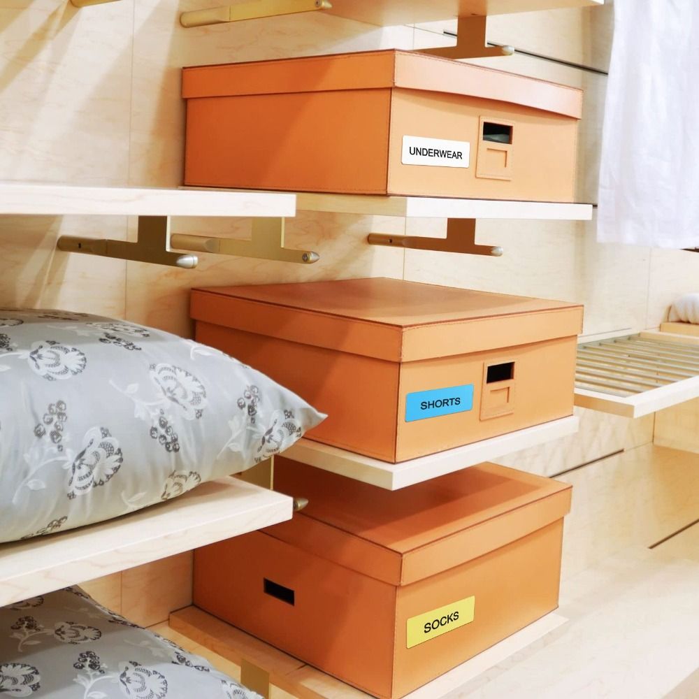 Kleurrijk zelfklevend etiketpa - Label Maker recensie en prijs