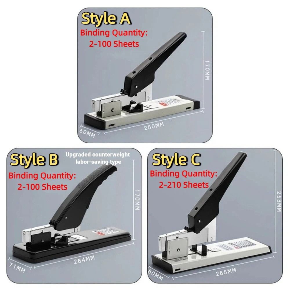 Arbeidsbesparende, zware nietm - Stapler Heavy Duty recensie en prijs