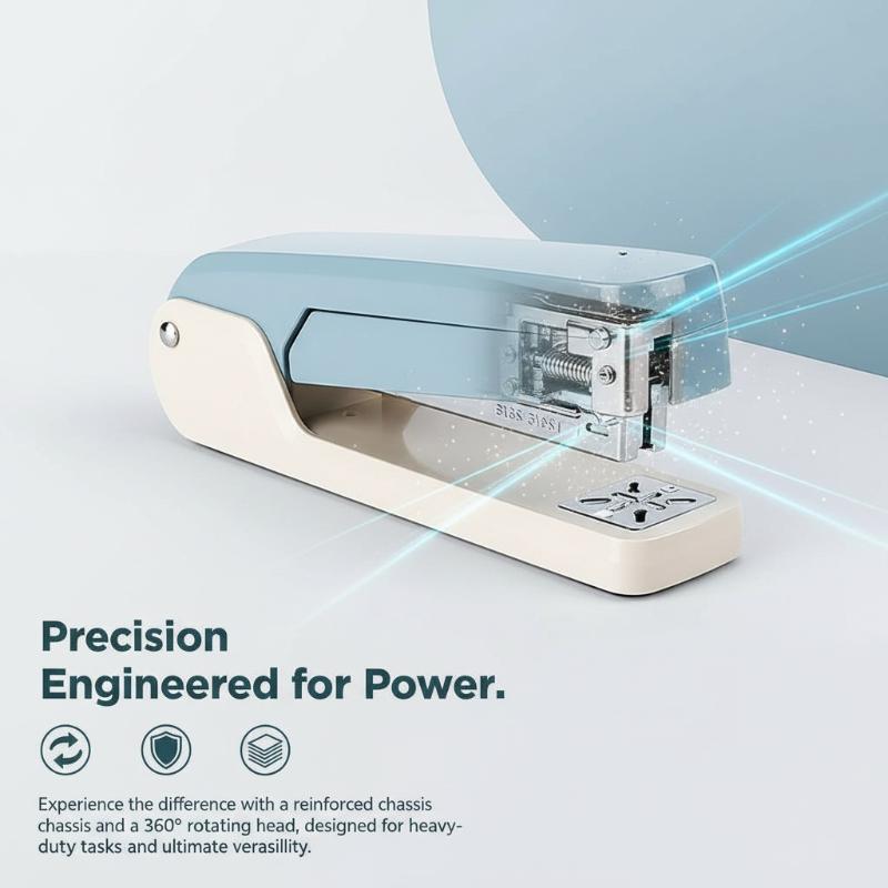 360° Rotatie nietmachine, zwar - Stapler Heavy Duty recensie en prijs