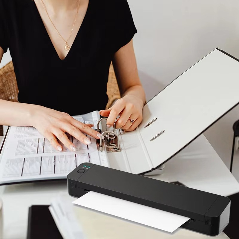 NIEUW 300 dpi draagbare A4-pri - Thermal Printer recensie en prijs